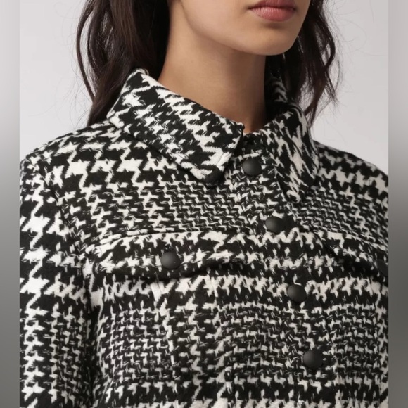 3X Plus Size Gorgeous Houndstooth Cropped Jacket from FOREVER 21+ - Picture 7 of 17